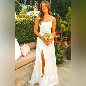 Show me your Mumu Clarissa Corset Dress Ivory - NWT!